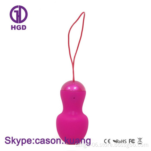 Hot woman sex play wireless remote control vibrator